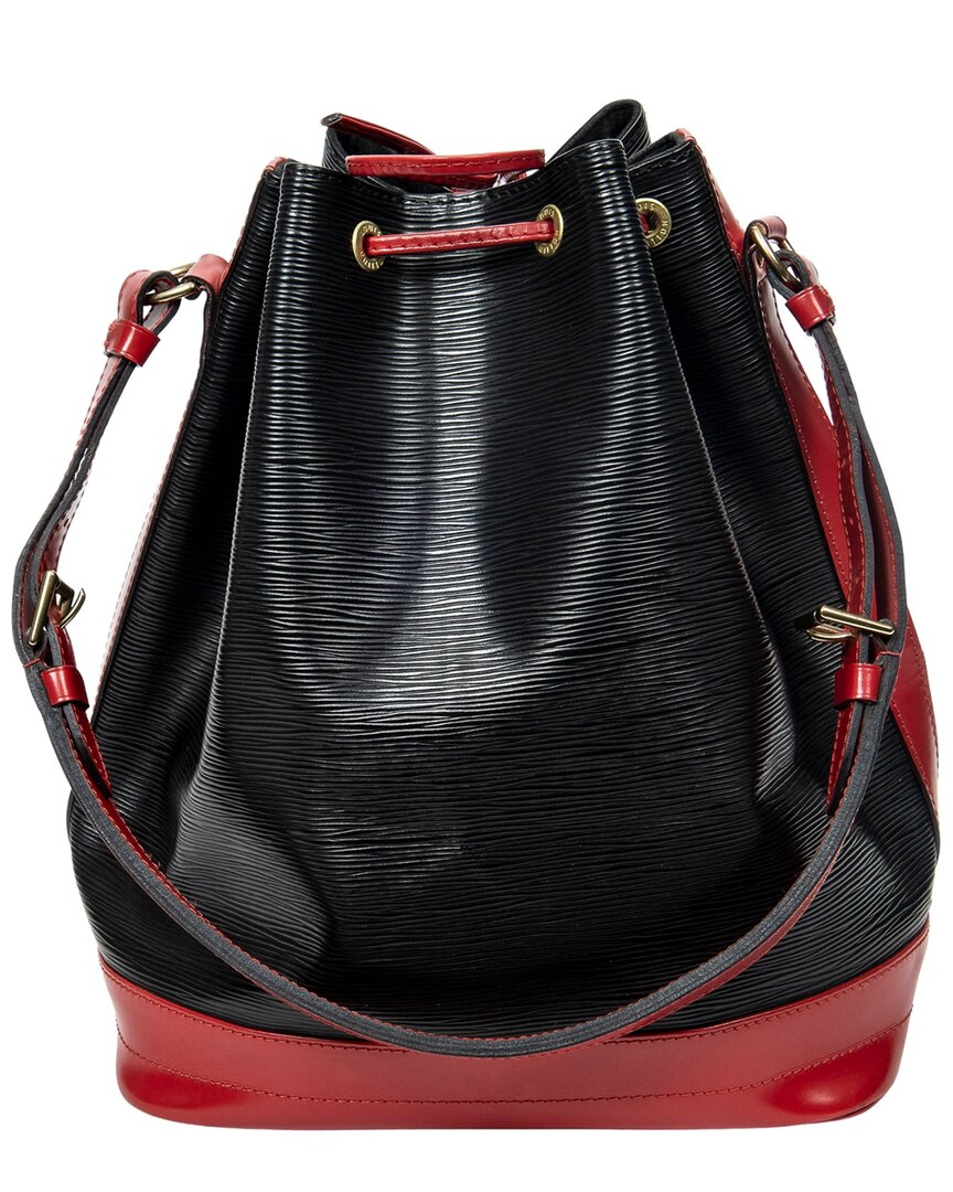 Louis Vuitton Louis Vuitton Black/Red Epi Noe Bicolor (Authentic Pre-Loved)