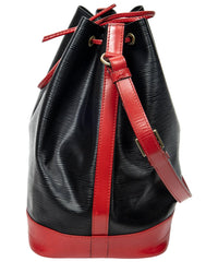 Louis Vuitton Louis Vuitton Black/Red Epi Noe Bicolor (Authentic Pre-Loved)