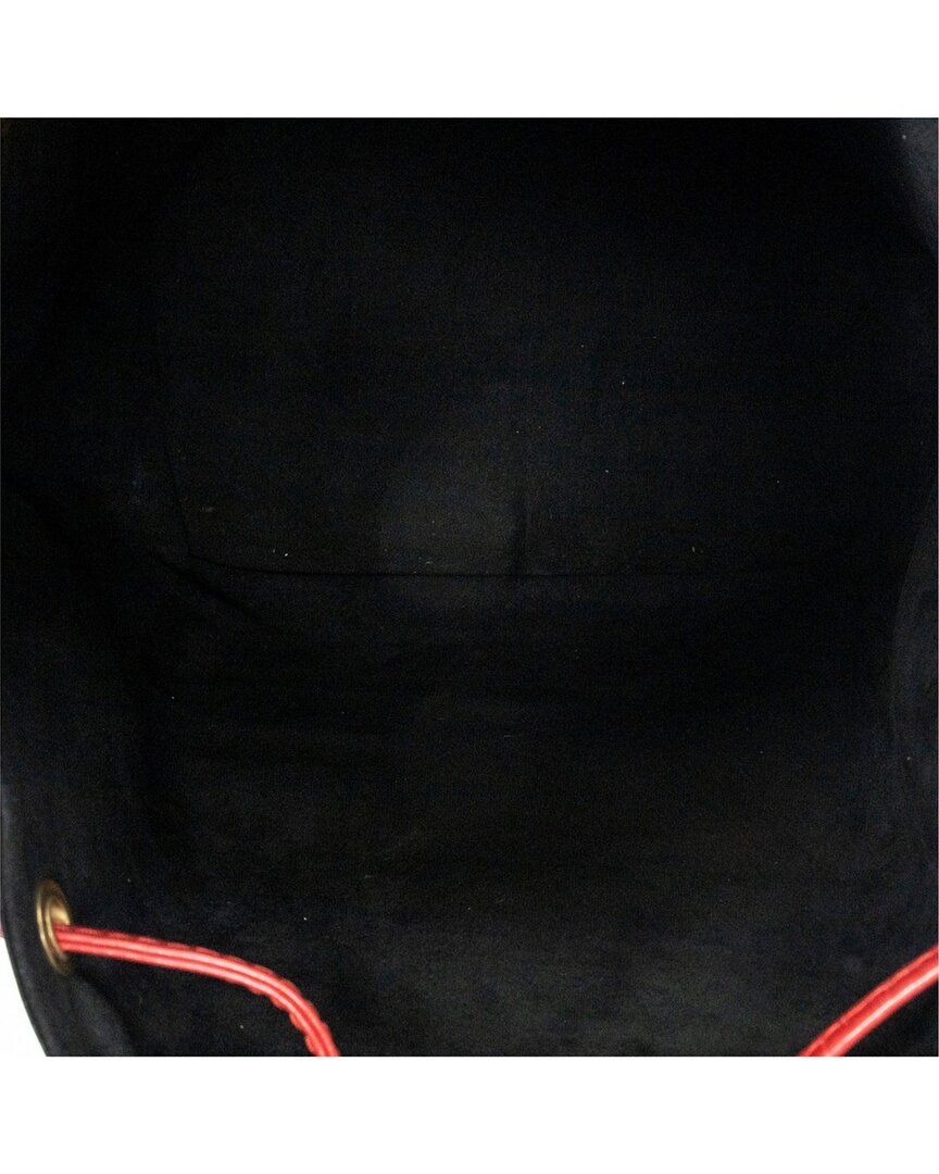 Louis Vuitton Louis Vuitton Black/Red Epi Noe Bicolor (Authentic Pre-Loved)