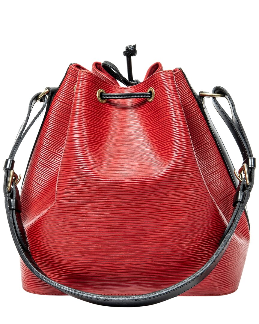Louis Vuitton Louis Vuitton Red/Black Epi Noe Bicolor (Authentic Pre-Loved)