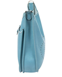 Hermès Hermès Blue Jean Epsom Leather Evelyne Ii (Authentic Pre-Loved)