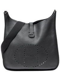 Hermès Hermès Black Togo Leather Evelyne Ii (Authentic Pre-Loved)