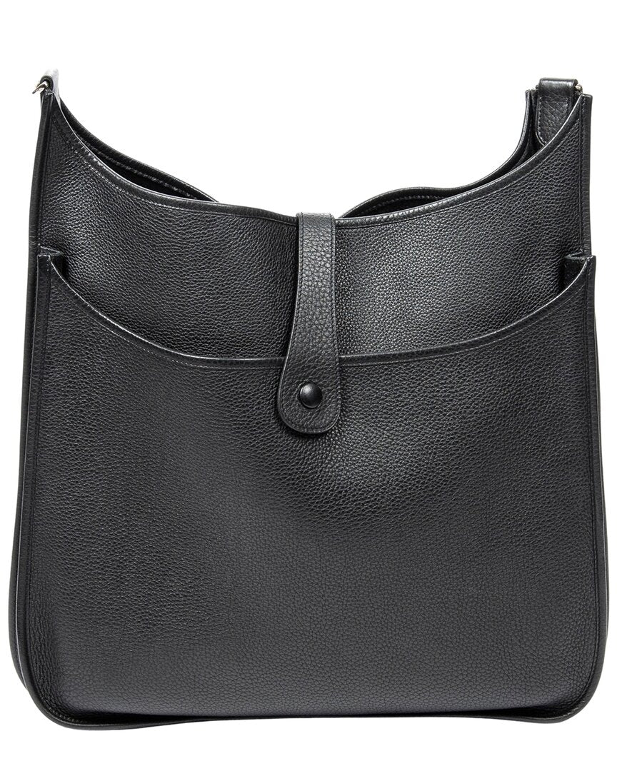 Hermès Hermès Black Togo Leather Evelyne Ii (Authentic Pre-Loved)