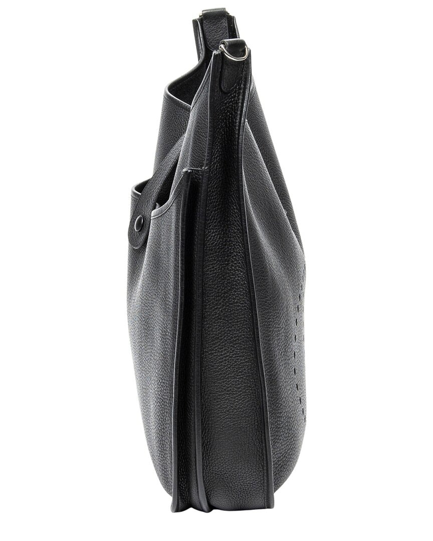 Hermès Hermès Black Togo Leather Evelyne Ii (Authentic Pre-Loved)
