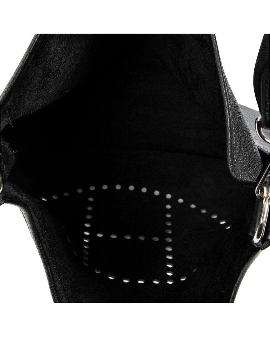 Hermès Hermès Black Togo Leather Evelyne Ii (Authentic Pre-Loved)