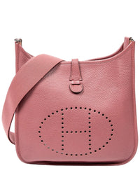 Hermès Hermès Bois De Rose Clemence Leather Evelyne Iii (Authentic Pre-Loved)