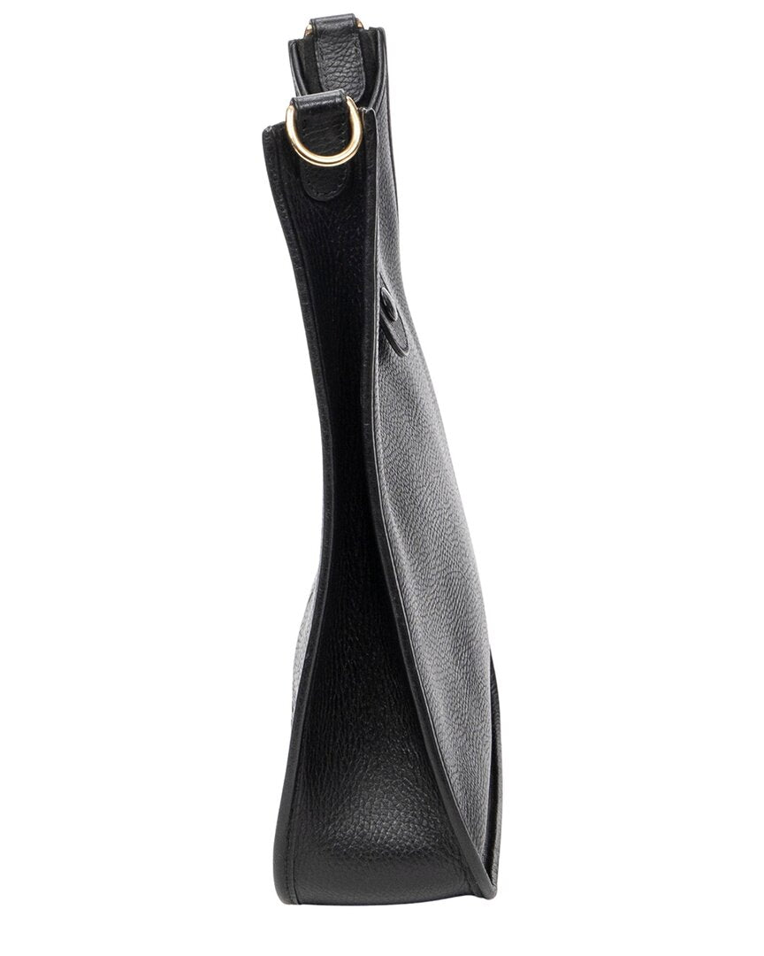 Hermès Hermès Black Clemence Leather Evelyne I (Authentic Pre-Loved)