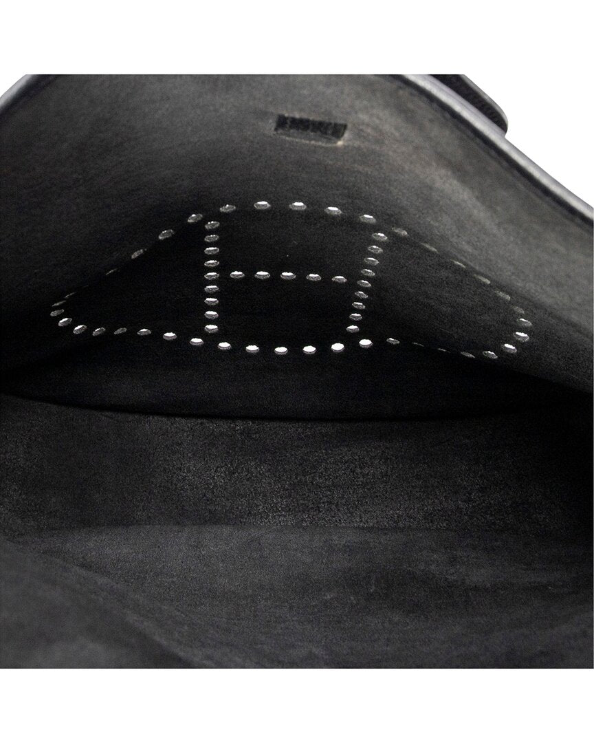 Hermès Hermès Black Clemence Leather Evelyne I (Authentic Pre-Loved)