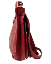 Hermès Hermès Red Clemence Leather Evelyne Iii (Authentic Pre-Loved)