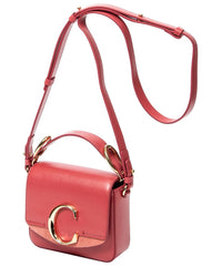 Chloé Chloé Pink Smooth Leather Mini C Bag, Never Carried (Authentic Pre-Loved)