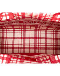 Dior Dior Red Oblique Jacquard Canvas Book Tote, Never Carried (Authentic Pre-