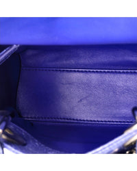 Dior Dior Blue Python Skin Leather Lady Dior Chain (Authentic Pre-Loved)