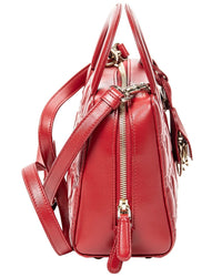 Dior Dior Red Cannage Lambskin Leather Lily Tote, Never Carried (Authentic Pre-