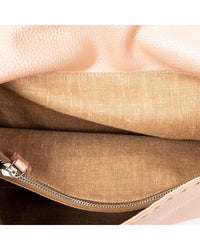 FENDI Fendi Pink Selleria Leather Selleria Flap Messenger (Authentic Pre-Loved)
