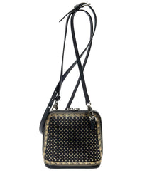 Gucci Gucci Black Calfskin Leather Mini Guccy Dome Crossbody, Never Carried