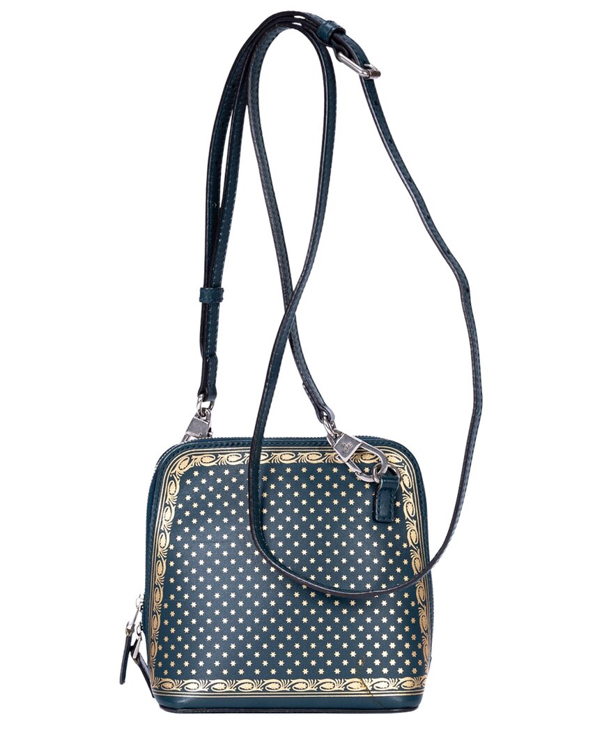 Gucci Gucci Green Guccy Print Calfskin Leather Sega Collection Guccy Print Crossbody
