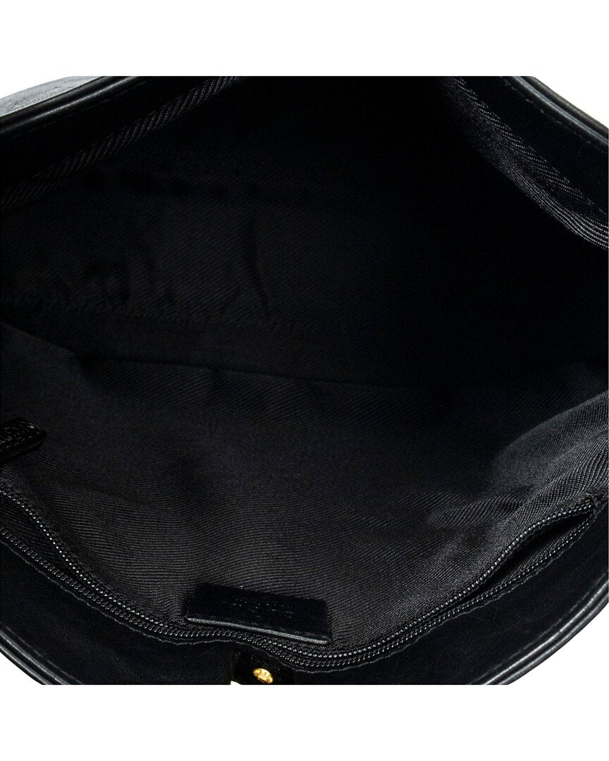 Gucci Gucci Black Monogrammed Canvas Shoulder Hobo (Authentic Pre-Loved)