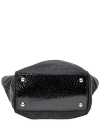 Gucci Gucci Black Monogrammed Canvas Small Eclipse Shopping (Authentic Pre-Loved)