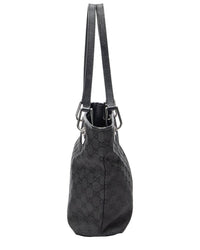 Gucci Gucci Black Monogrammed Canvas Small Eclipse Shopping (Authentic Pre-Loved)