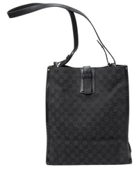 Gucci Gucci Black Monogrammed Canvas Vertical Tote (Authentic Pre-Loved)