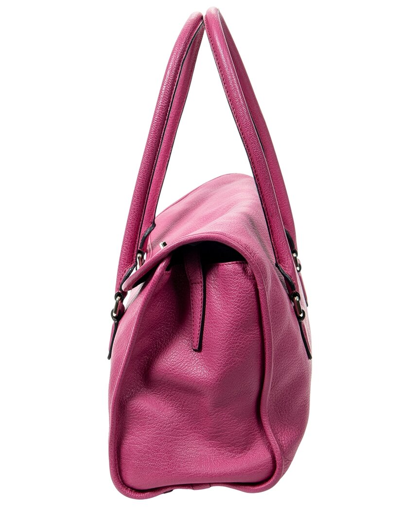 Loewe Loewe Fuchsia Pink Goatskin Leather Alamo (Authentic Pre-Loved)
