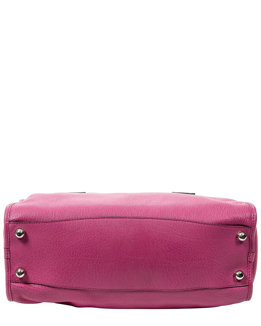 Loewe Loewe Fuchsia Pink Goatskin Leather Alamo (Authentic Pre-Loved)