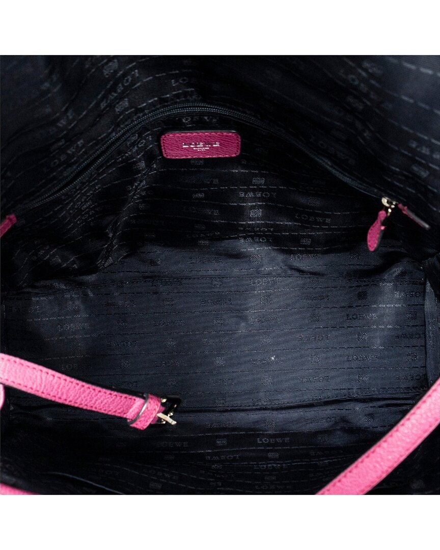 Loewe Loewe Fuchsia Pink Goatskin Leather Alamo (Authentic Pre-Loved)