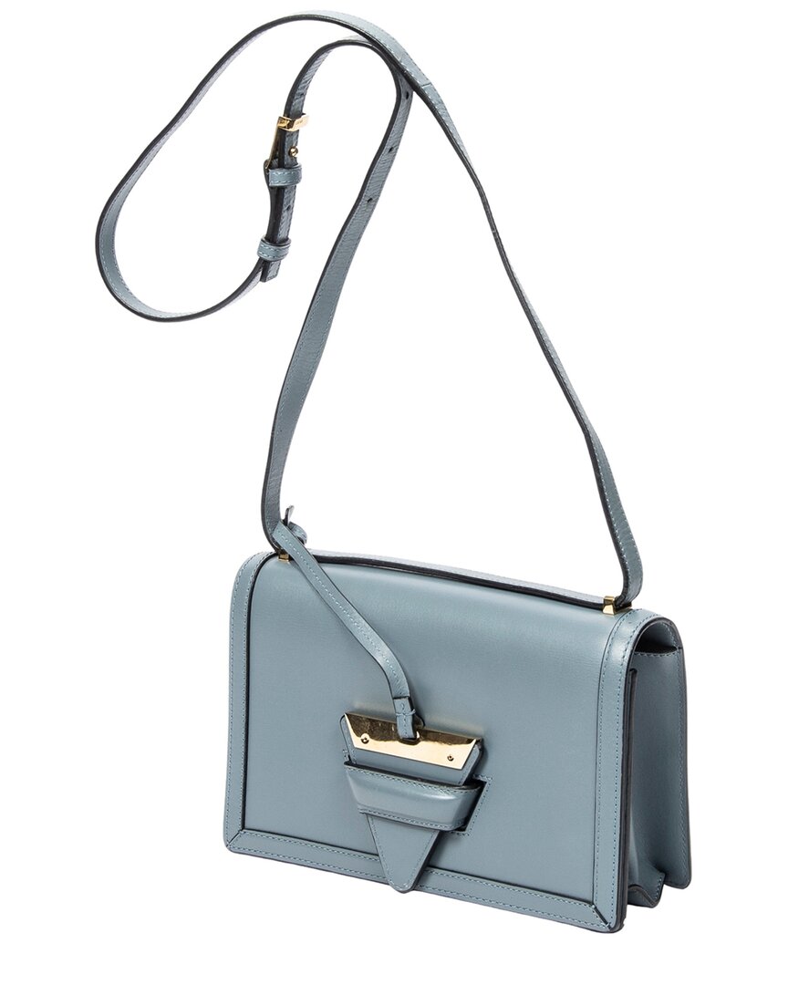Loewe Loewe Blue Calfskin Leather Medium Barcelona (Authentic Pre-Loved)
