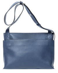 Loewe Loewe Navy Calfskin Leather Medium T Messenger (Authentic Pre-Loved)