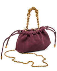 Dolce Vita Cleo Mini Suede Drawstring Bag