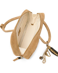Dolce Vita Santina Suede Top Handle Bag