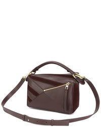 Tiffany & Fred Paris Geometric Leather Satchel