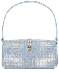 Self-Portrait Denim Shoulder Bag