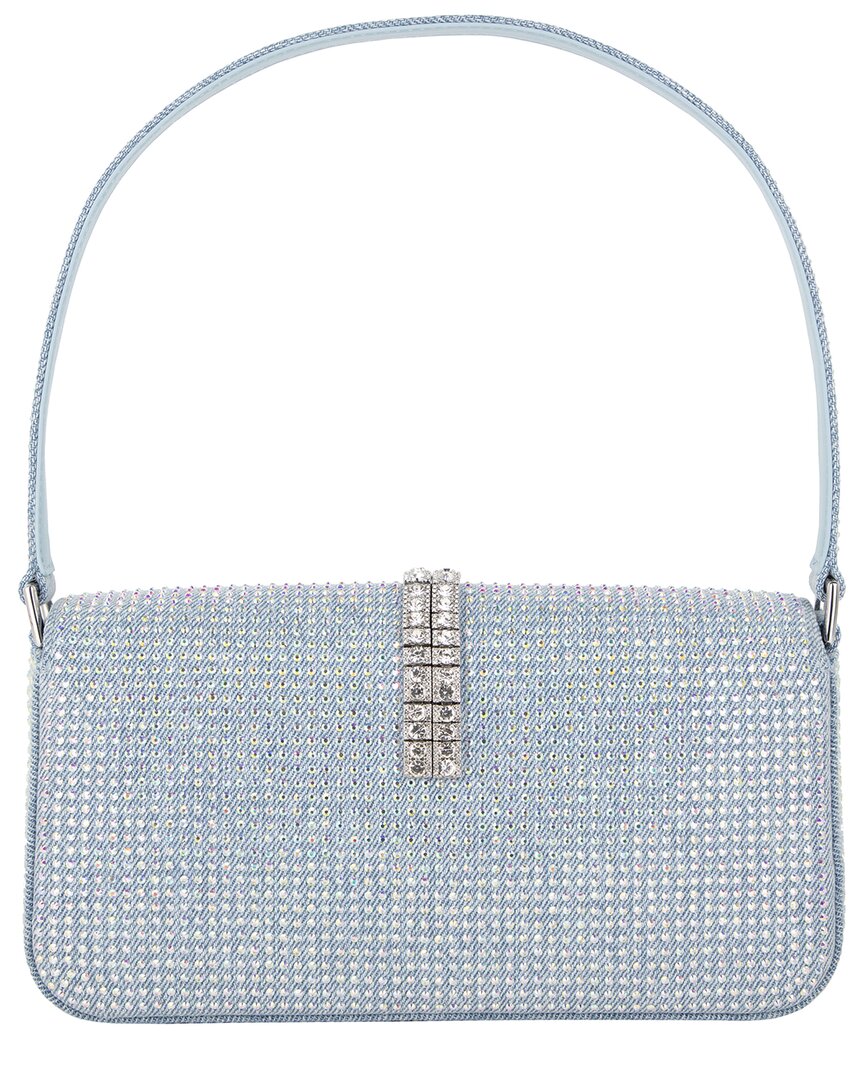 Self-Portrait Denim Shoulder Bag