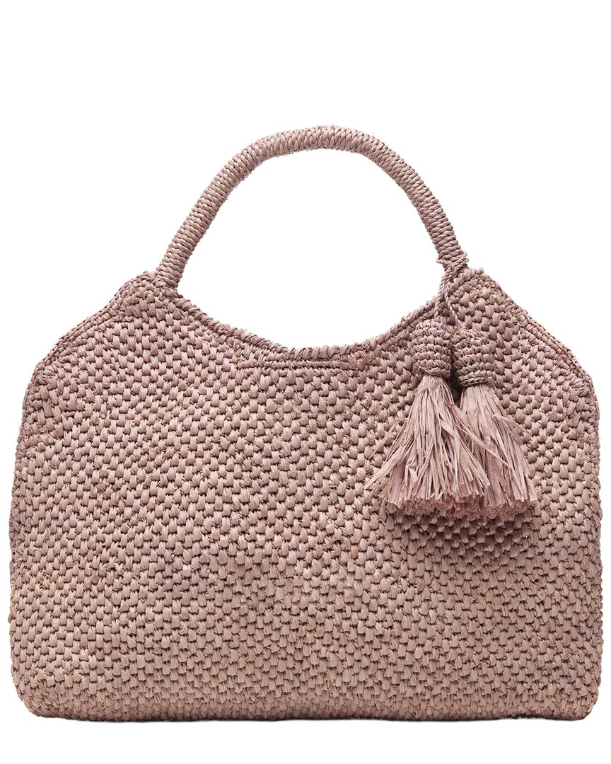 Mar Y Sol Anya Raffia Satchel