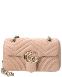 Gucci Gg Marmont Small Quilted Leather Shoulder Bag