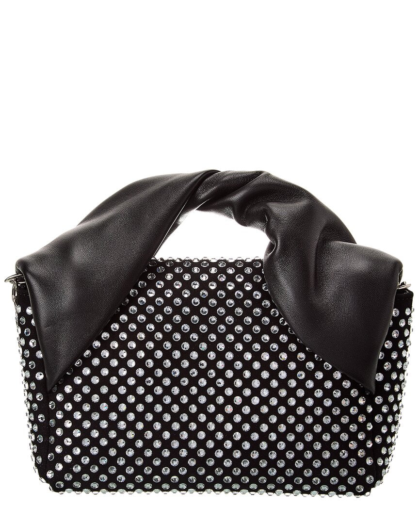 Jw Anderson Twister Medium Leather Shoulder Bag