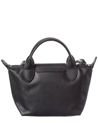 Longchamp Le Pliage Xtra Leather Mini Satchel