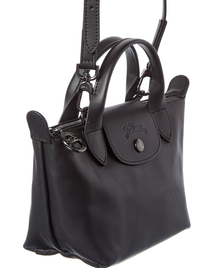 Longchamp Le Pliage Xtra Leather Mini Satchel