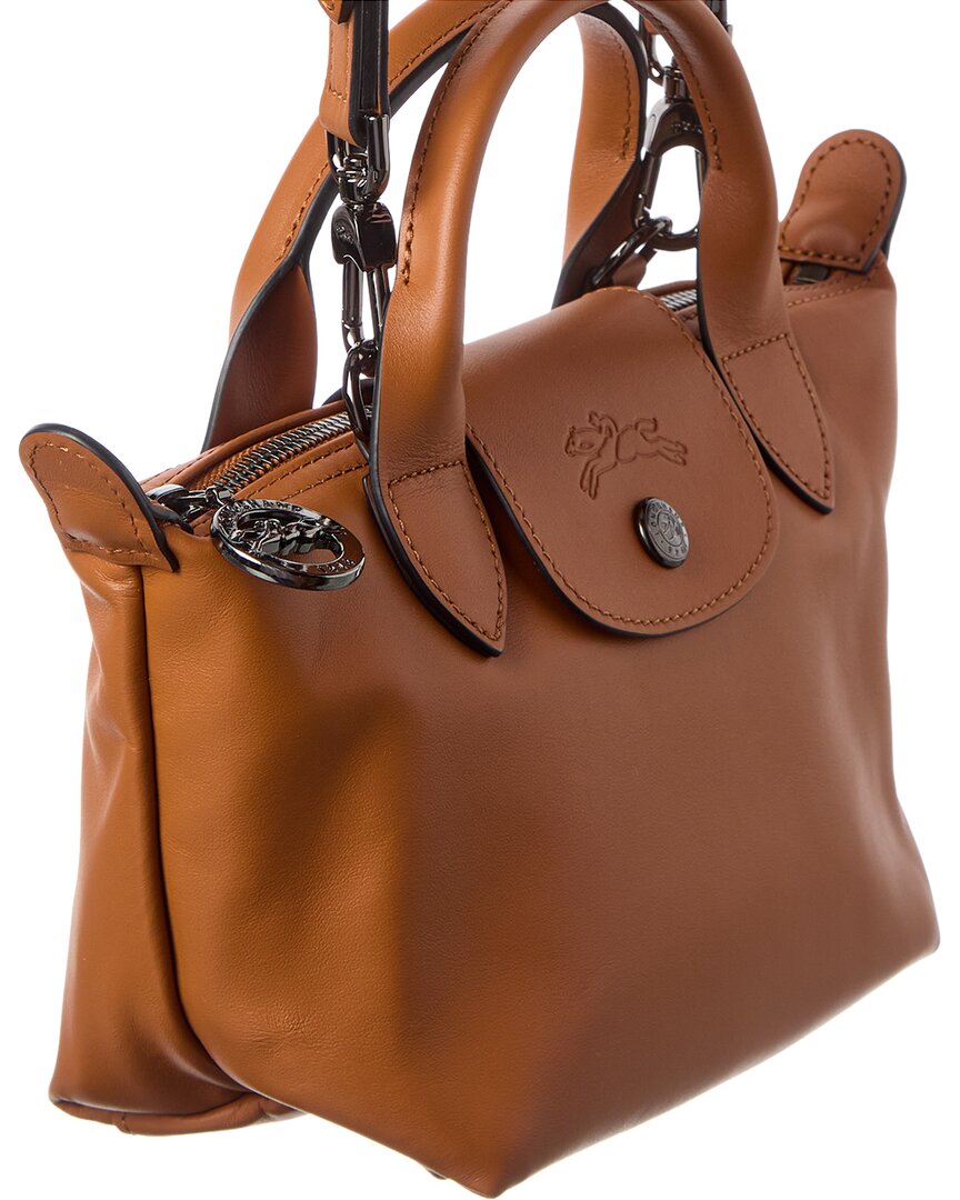 Longchamp Le Pliage Xtra Leather Mini Satchel