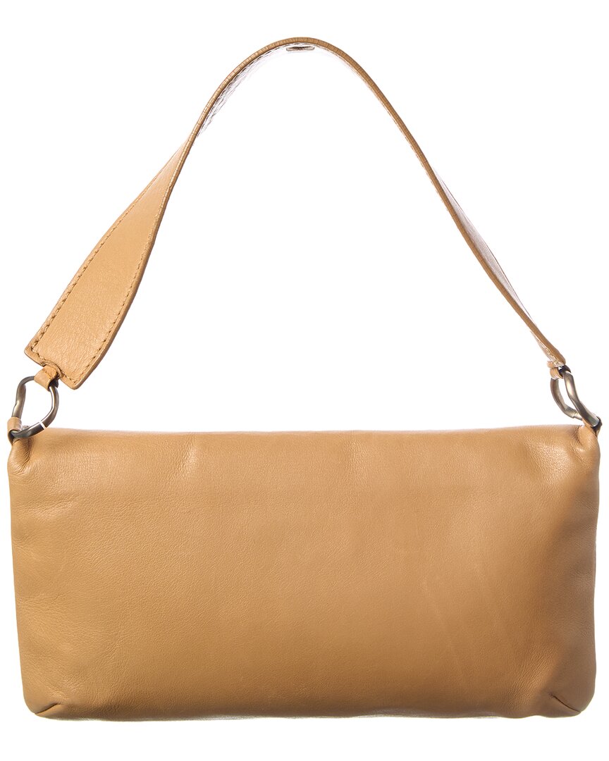 Chanel Tan Calfskin Leather Square Stitched Mademoiselle Shoulder Bag
