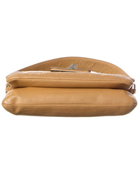 Chanel Tan Calfskin Leather Square Stitched Mademoiselle Shoulder Bag