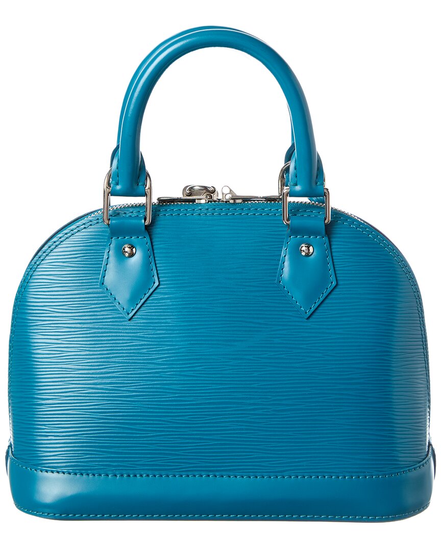 Louis Vuitton Blue Epi Leather Alma (Authentic Pre-Loved)