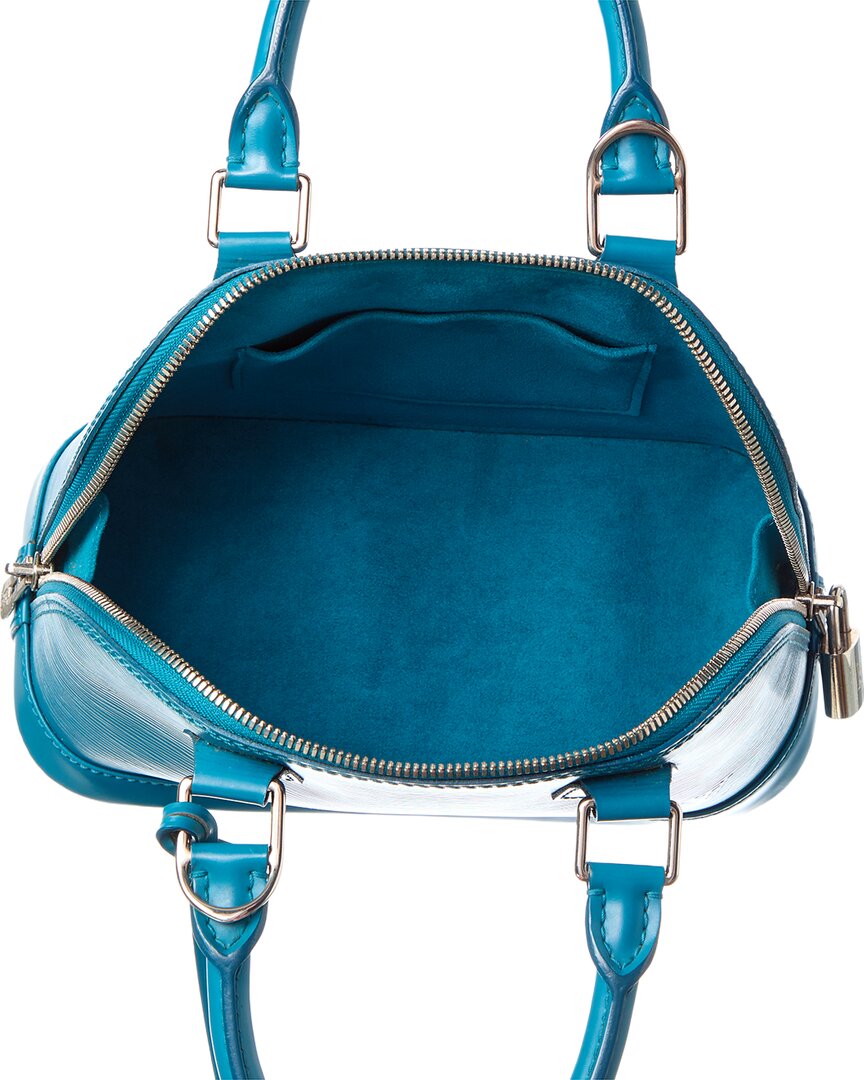 Louis Vuitton Blue Epi Leather Alma (Authentic Pre-Loved)