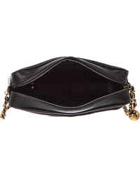 Chanel Black Caviar Leather C Camera Bag (Authentic Pre-Loved)