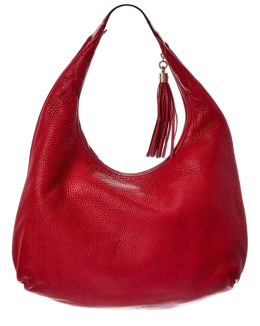 Gucci Gucci Red Lambskin Soho Hobo Bag (Authentic Pre-Loved)