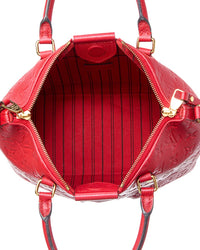 Pre-Owned Louis Vuitton Red Empreinte Mazarine Mm (Authentic Pre-Loved)