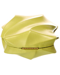 Bottega Veneta The Whirl Leather Clutch (Authentic Pre-Loved)