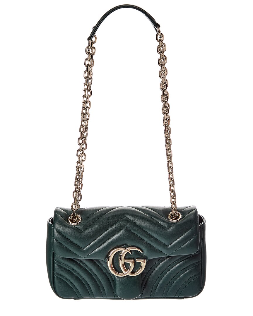 Gucci Gucci Gg Marmont Small Leather Crossbody