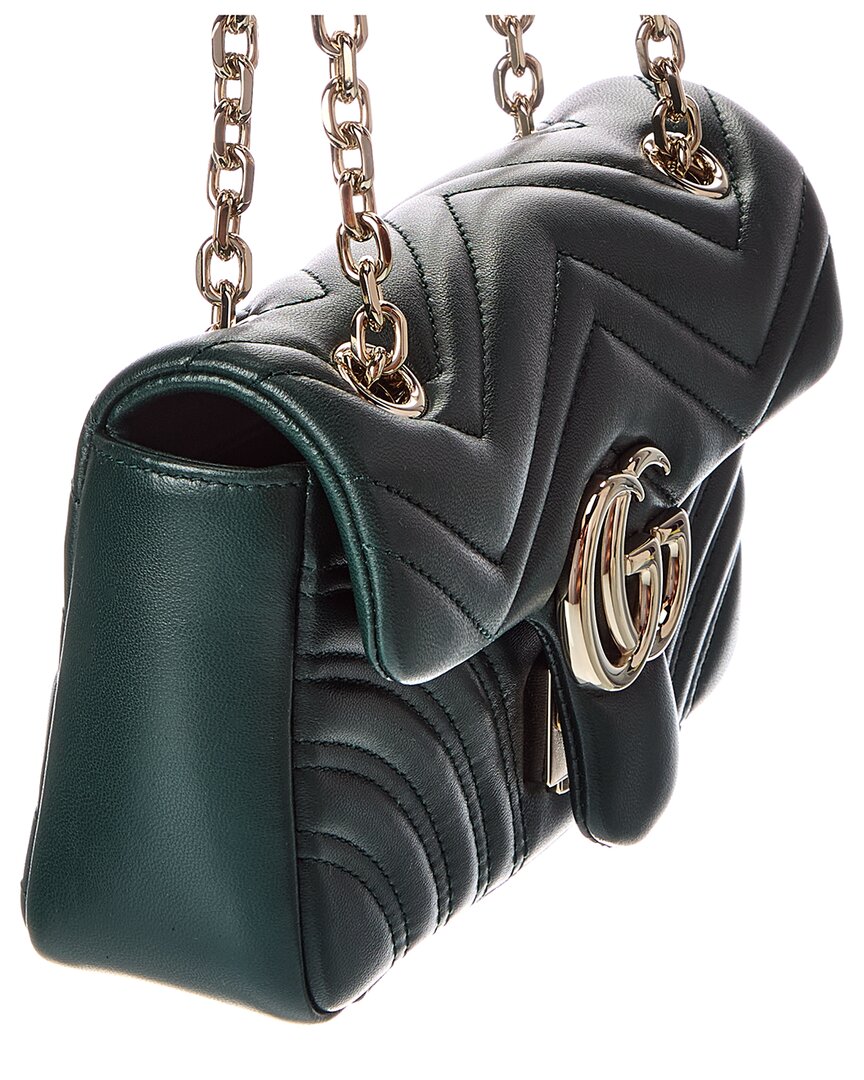 Gucci Gucci Gg Marmont Small Leather Crossbody
